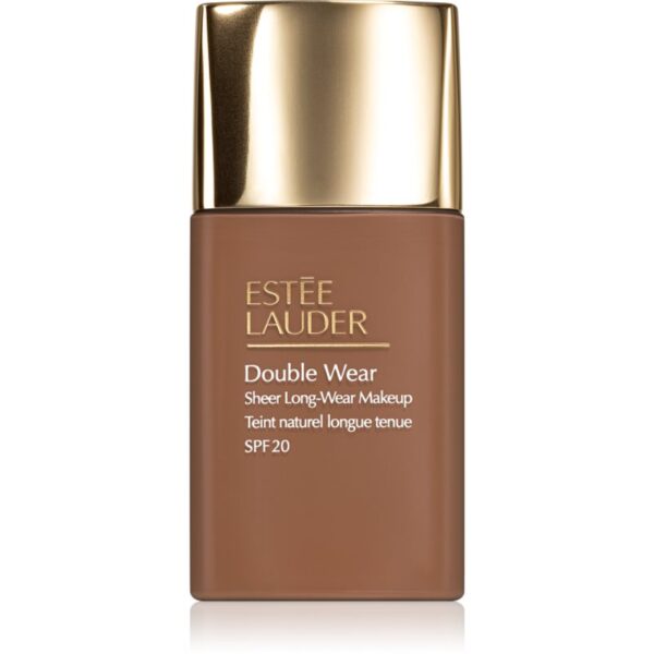 Estée Lauder Double Wear Sheer Long-Wear Makeup SPF 20 make-up usor matifiant SPF 20 culoare 7W1 Deep Spice 30 ml-Țena