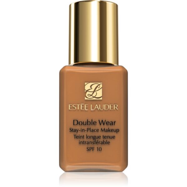 Estée Lauder Double Wear Stay-in-Place Mini machiaj persistent SPF 10 culoare 5W2 Rich Caramel 15 ml-Țena
