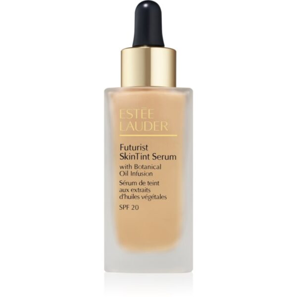 Estée Lauder Futurist SkinTint Serum Foundation With Botanical Oil Infusion SPF 20 machiaj de îngrijire SPF 20 culoare 1W1 Bone 30 ml-ro