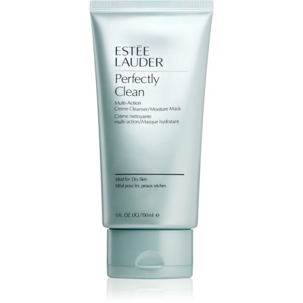 Estée Lauder Perfectly Clean Multi-Action Creme Cleanser/Moisture Mask cremă de curățare pentru tenul uscat 150 ml-ro