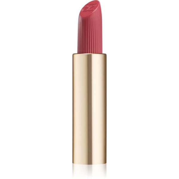 Estée Lauder Pure Color Creme Lipstick Refill ruj cu persistență îndelungată cu efect mat rezervă culoare Rebellious Rose 3