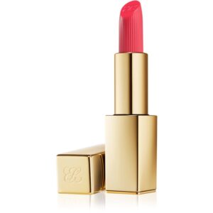 Estée Lauder Pure Color Creme Lipstick ruj crema culoare Defiant Coral 3