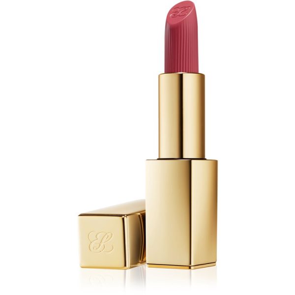 Estée Lauder Pure Color Hi-Lustre Lipstick ruj cu persistenta indelungata culoare Rebellious Rose 3