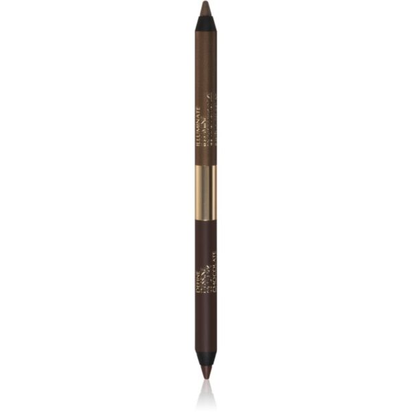 Estée Lauder Smoke & Brighten Kajal Eyeliner Duo creion kohl pentru ochi culoare Dark Chocolate / Rich Bronze 1 g-ro