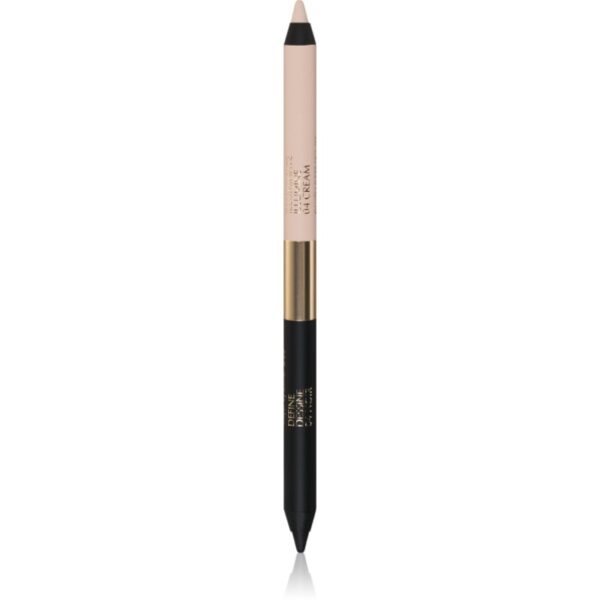 Estée Lauder Smoke & Brighten Kajal Eyeliner Duo creion kohl pentru ochi culoare Noir / Cream 1 g-ro