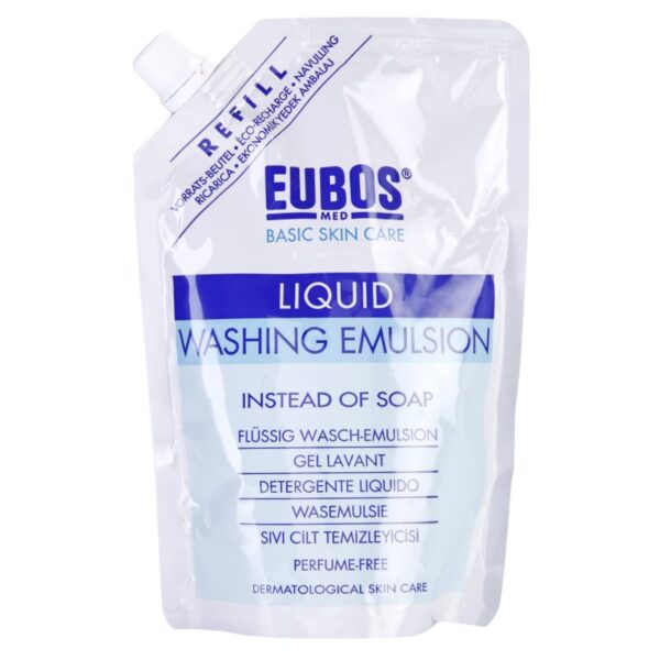 Eubos Basic Skin Care Blue loțiune fără parfum rezervă 400 ml-Țena