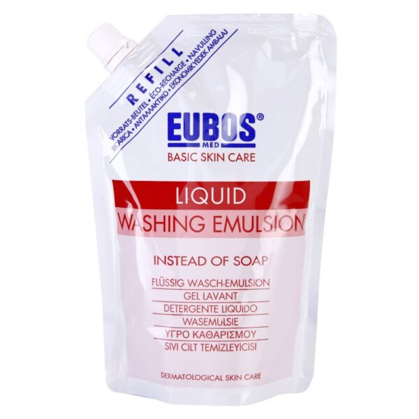 Eubos Basic Skin Care Red emulsie pentru spalare rezervă 400 ml-Țena