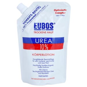 Eubos Dry Skin Urea 10% lotiune de corp hidratant pentru piele uscată și senzația de mâncărime rezervă 400 ml-ro