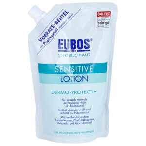 Eubos Sensitive lapte protector pentru piele uscata si sensibila Refil 400 ml-ro