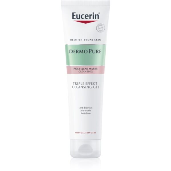 Eucerin DermoPure Triple Effect Cleansing Gel gel exfoliant de curatare cu efect triplu 150 ml-ro