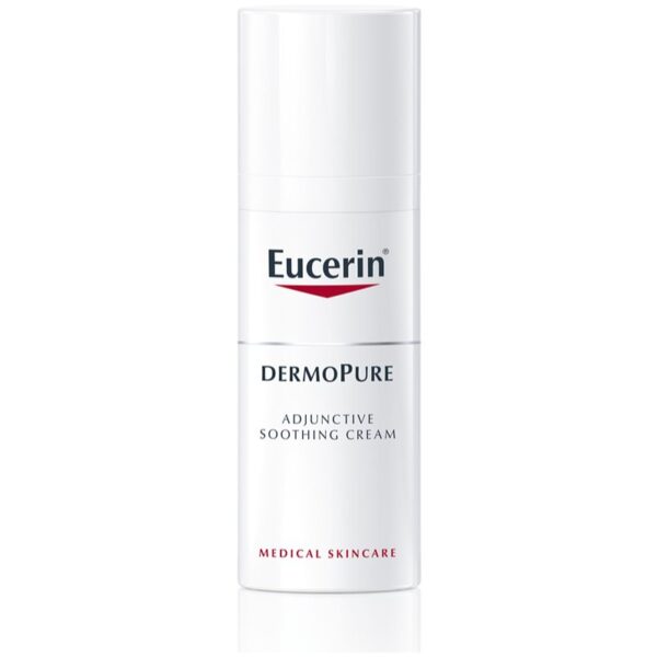 Eucerin DermoPure cremă calmantă pentru tratamentul acneei 50 ml-Țena