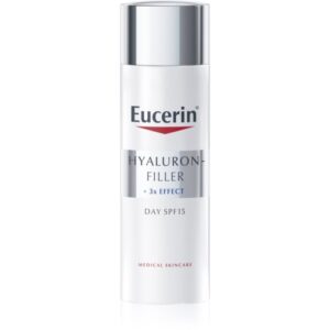 Eucerin Hyaluron-Filler + 3x Effect crema de zi împotriva îmbătrânirii pielii SPF 15 50 ml-Țena