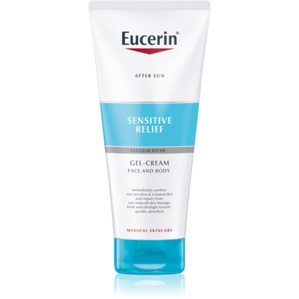Eucerin Sensitive Relief crema gel dupa expunerea la soare 200 ml-Țena