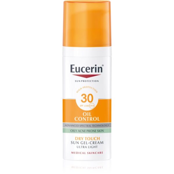 Eucerin Sun Oil Control crema-gel cu efect de protectie a fetei SPF 30 50 ml-Țena