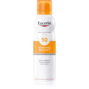 Eucerin Sun Sensitive Protect spray transparent pentru bronzare pentru pielea sensibilă SPF 50+ 200 ml-ro