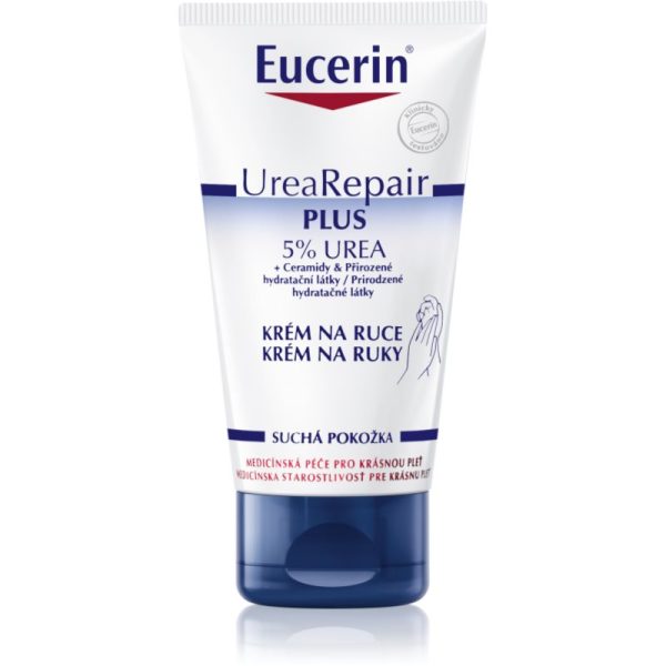 Eucerin UreaRepair PLUS crema de maini pentru piele uscata 5% Urea 75 ml-Țena