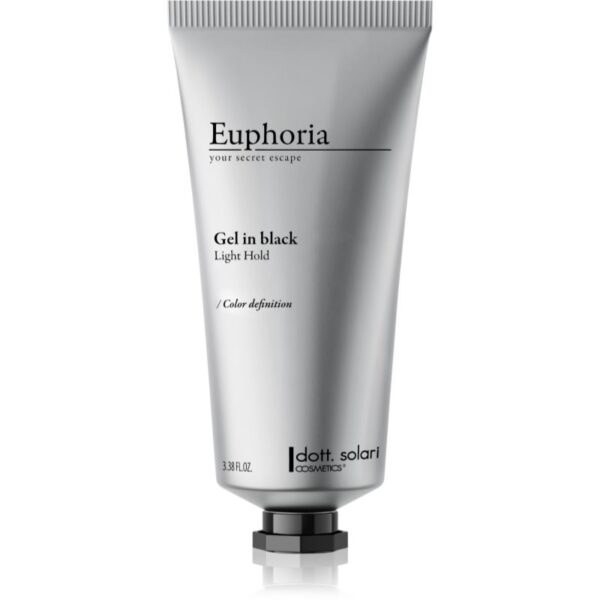 Euphoria Gel in Black styling gel pentru părul închis la culoare pentru bărbați 100 buc-ro