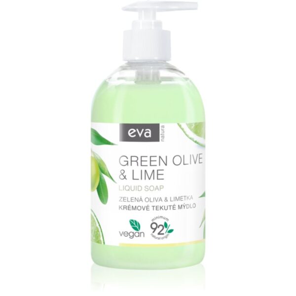 Eva Natura Green olive & Lime Sapun lichid de maini 500 ml-Țena