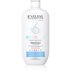 Eveline Cosmetics 6 Ceramides crema de corp hidratanta pentru pielea uscata sau foarte uscata fără parfum 350 ml-ro