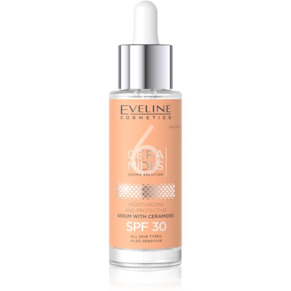 Eveline Cosmetics 6 Ceramides ser protector pentru piele uscata si sensibila SPF 30 30 ml-ro