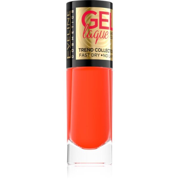 Eveline Cosmetics 7 Days Gel Laque Nail Enamel gel de unghii fara utilizarea UV sau lampa LED culoare 219 8 ml-Țena