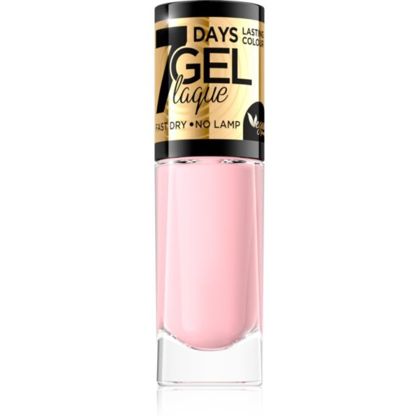 Eveline Cosmetics 7 Days Gel Laque Nail Enamel gel de unghii fara utilizarea UV sau lampa LED culoare 38 8 ml-Țena
