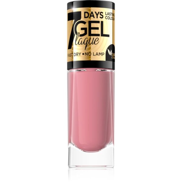 Eveline Cosmetics 7 Days Gel Laque Nail Enamel gel de unghii fara utilizarea UV sau lampa LED culoare 42 8 ml-Țena