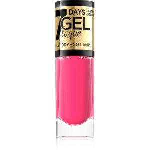 Eveline Cosmetics 7 Days Gel Laque Nail Enamel gel de unghii fara utilizarea UV sau lampa LED culoare 47 8 ml-Țena