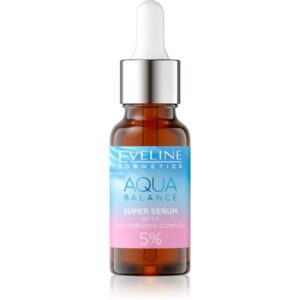 Eveline Cosmetics Aqua Balance Trehalose + PGA Acid ser cu hidratare intensă cu acid hialuronic 18 ml-Țena