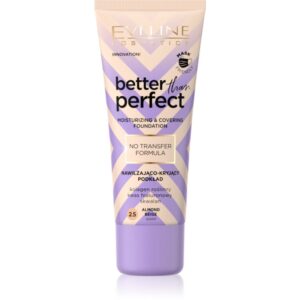 Eveline Cosmetics Better than Perfect acoperire make-up cu efect de hidratare culoare 2.5 Almond Beige Warm 30 ml-Țena