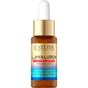 Eveline Cosmetics Bio Hyaluron 3x Retinol System ser de umplere a ridurilor 18 ml-Țena