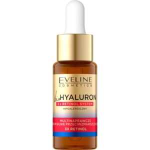 Eveline Cosmetics Bio Hyaluron 3x Retinol System ser impotriva ridurilor 18 ml-Țena