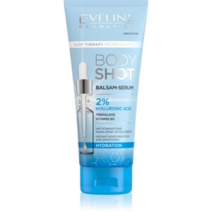 Eveline Cosmetics Body Shot 2% Hyaluronic Acid balsam profund hidratant pentru piele uscata 200 ml-Țena
