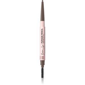 Eveline Cosmetics Brow & Go! creion pentru sprâncene rezistent la apă perie 2 in 1 culoare Taupe 4 g-Țena