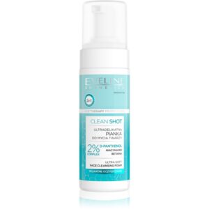 Eveline Cosmetics Clean Shot 2% Panthenol Complex demachiant spumant delicat cu efect calmant 150 ml-ro