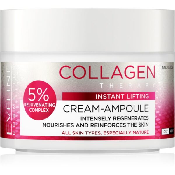 Eveline Cosmetics Cream-Ampoule Collagen cremă intens hrănitoare cu efect lifting 50 ml-ro