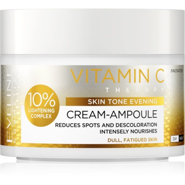 Eveline Cosmetics Cream-Ampoule Vitamin C Crema intensiva impotriva inrosirii pielii. 50 ml-ro