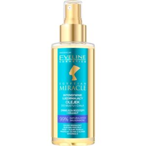 Eveline Cosmetics Egyptian Miracle ulei cu efect de fermitate pentru corp și zona decolteului 150 ml-Țena