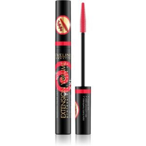 Eveline Cosmetics Extension Volume mascara pentru extra volum cu efect de gene false culoare Black 10 ml-Țena