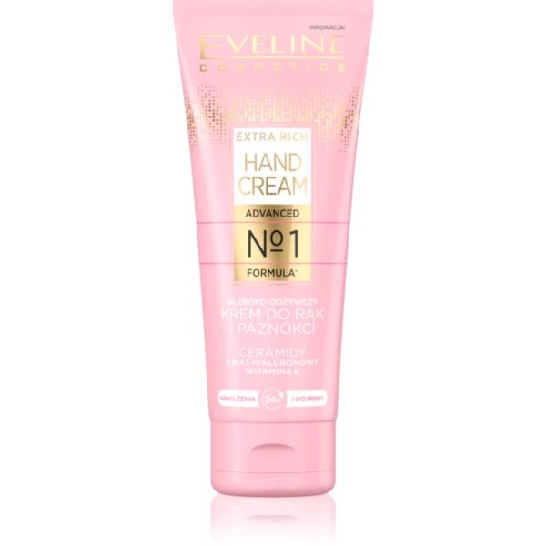 Eveline Cosmetics Extra Rich No 1. crema nutritiva pentru maini si unghii 75 ml-ro