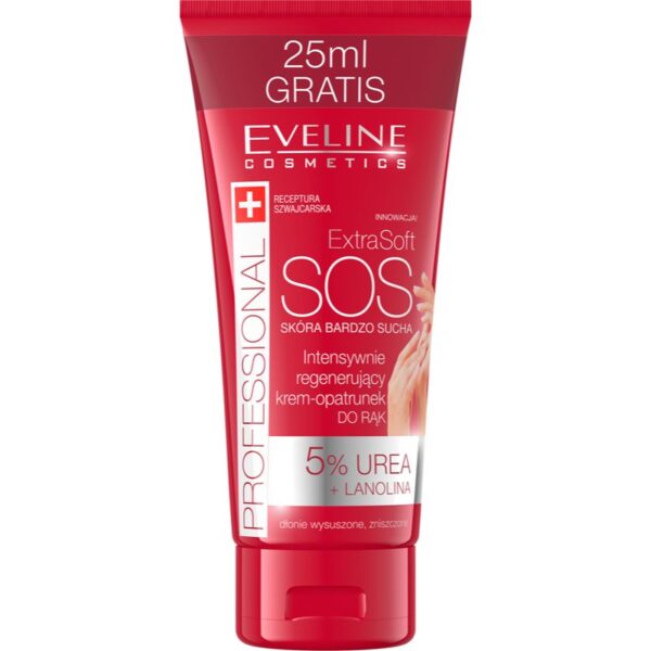 Eveline Cosmetics Extra Soft SOS cremă de mâini pentru piele uscata și obosiat 100 ml-ro