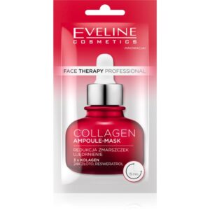 Eveline Cosmetics Face Therapy Collagen masca sub forma de crema pentru a restabili fermitatea pielii 8 ml-ro
