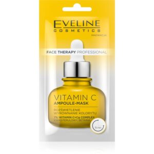Eveline Cosmetics Face Therapy Vitamin C masca sub forma de crema pentru o piele mai luminoasa 8 ml-ro