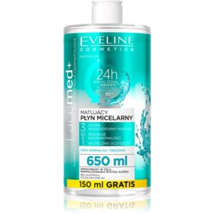 Eveline Cosmetics FaceMed+ apa micelara cu efect de matifiere 650 ml-ro