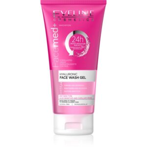 Eveline Cosmetics FaceMed+ gel de curatare 3 in 1 cu acid hialuronic 150 ml-ro
