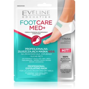 Eveline Cosmetics Foot Care Med masca pentru exfoliere pentru calcai 2 buc-ro
