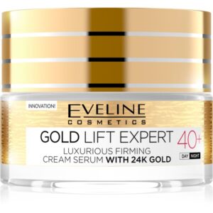 Eveline Cosmetics Gold Lift Expert cremă de lux pentru fermitate cu aur de 24 de karate 50 ml-ro