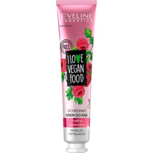 Eveline Cosmetics I Love Vegan Food crema de maini hidratanta cu arome de zmeura 50 ml-ro