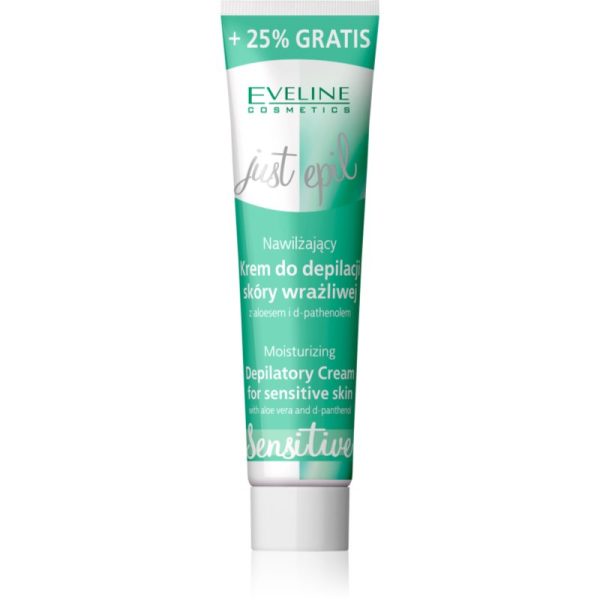 Eveline Cosmetics Just Epil cremă depilatoare cu efect hidratant pentru piele sensibila 125 ml-ro