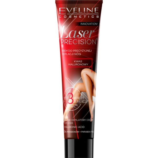 Eveline Cosmetics Laser Precision crema depilatoare pentru picioare pentru piele uscata si sensibila 125 ml-ro